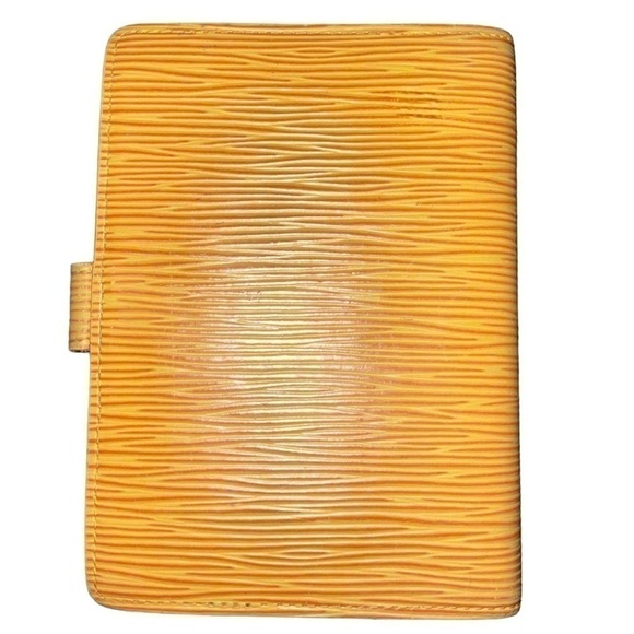 NOT FOR SALE! LOUIS VUITTON YELLOW EPI LEATHER SMALL RING AGENDA PM - Picture 2 of 9